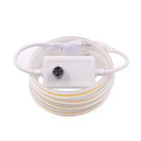 Cinta LED COB 220V con Enchufe de Dimmer 360 Leds/m Regulable Impermeable Iluminación Lineal 3000K 4000K 6000K Marca XUNATA Hecha en China - details 9