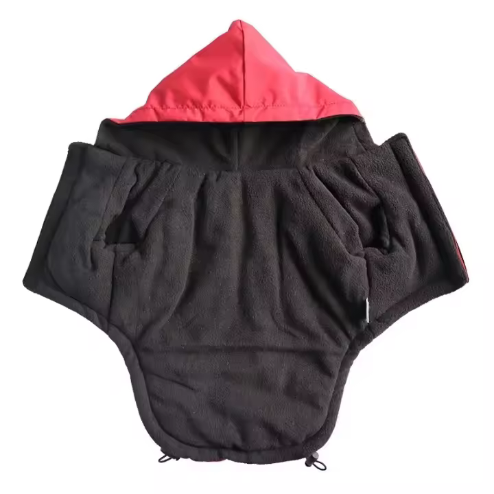 Abrigo impermeable para perros y gatos, Chaqueta de algodón cálida para cachorros, Sudadera con capucha reflectante, ropa de otoño e invierno - 1