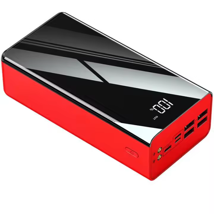 PowerBank (batería externa) 50000mAh ~ 100000mAh 5V/2.1A, batería de carga + USB * 4 + luz LED - 1