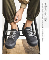Nuevos zapatos de tablero retro británicos para hombres, zapatos deportivos y de ocio versátiles de caña baja - details 18