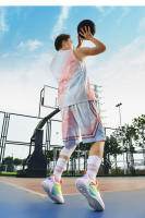 Zapatos de baloncesto para hombre, zapatillas de deporte transpirables de malla, novedad de verano para adolescentes, antideslizantes, resistentes al desgaste - details 17