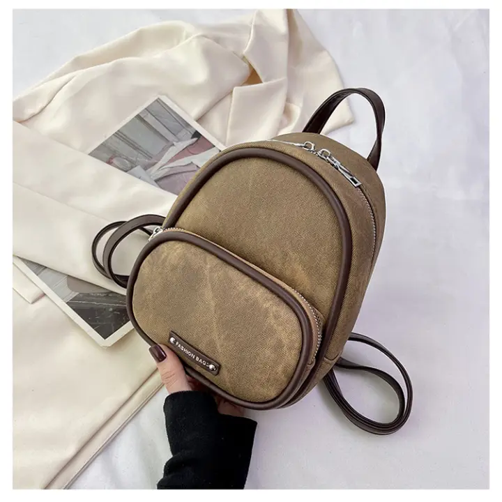 Otoño Invierno tendencia nueva mochila Simple moda al aire libre mochila nicho diseño Casual bolsa de viaje - 1