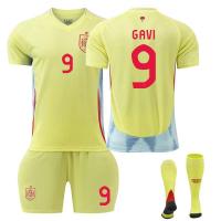 Conjunto de ropa deportiva de tres piezas para hombre y mujer, con estampado de la flor nacional de España，Ropa de fútbol para - details 5