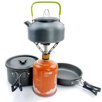 Equipo de cocina para acampar, intercambiador de calor para montañismo, olla de aleación de titanio, villa de turismo al aire libre - details 2