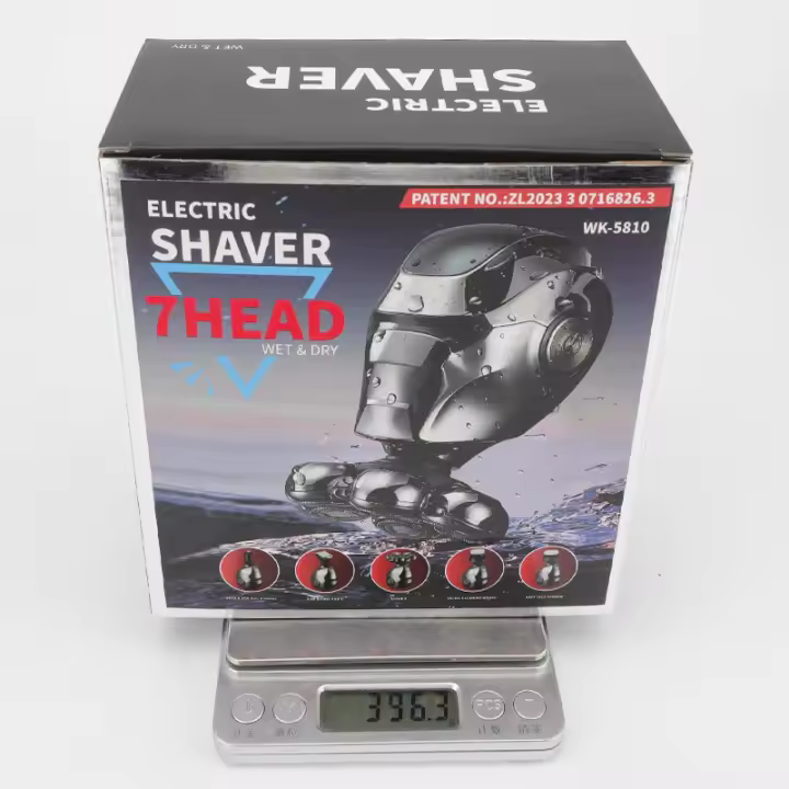 Maquinilla de Afeitar Eléctrica Multifuncional 7D Cuchillo de Barba para Hombres Máquina de Afeitar - 1