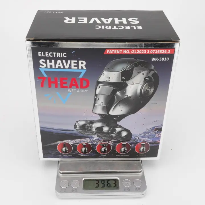Maquinilla de Afeitar Eléctrica Multifuncional 7D Cuchillo de Barba para Hombres Máquina de Afeitar - 1