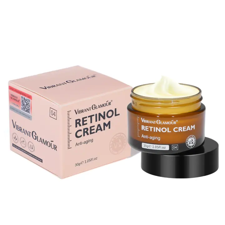 Crema Facial Retinol, eliminación antienvejecimiento, arrugas, líneas finas, reparación de barrera de la piel, blanqueamiento, crema Facial hidratante brillante - 1