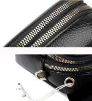 Bolso Cruzado de Cuero PU para Mujer Diseño Sencillo Marca Retro Bolsos de Mano Primavera - details 20
