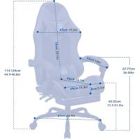 Silla de Juegos Gaming Silla de Oficina Giratoria Silla de Escritorio Ergonómica - details 47