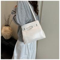 Nuevo Bolso tipo cubo Textura De Alta Gama Bolsa De Hombro Crossbody Textura Bolsa De Hombro Moda Bolsa De Mujer Portátil - details 20