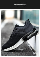 Zapatos De Seguridad Para Trabajo Con Punta De Acero Antideslizantes Y Respirables Para Hombres Botas De Trabajo Ligeras Y Confortables Para Construcción - details 12