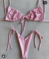 2020 traje de baño para mujer, bikini con tirantes, traje de baño liso de doble cara, bikini sexy, fiesta en la piscina, esencial, nuevo - details 21