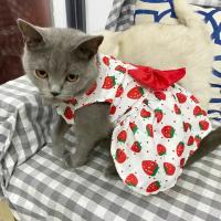 vestido de conejo con corbata para mascotas hermoso para verano vestido de fiesta para pequeños animales de estilo casual - details 7