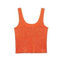 PB & ZA2025, tirantes anchos con lentejuelas, cuello cuadrado, tops con tirantes informales sencillos y sueltos, nueva ropa de verano para mujer - details 1