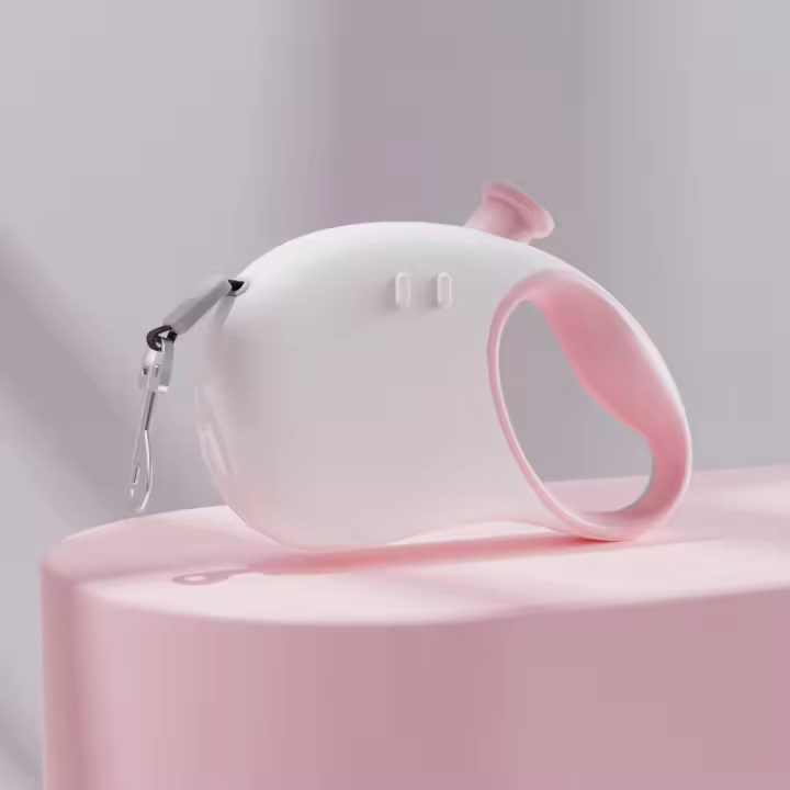 Correas retráctiles automáticas duraderas, cuerda de tracción automática para cachorros de plástico de nailon, correa Flexible para caminar para perros de 3M - 1