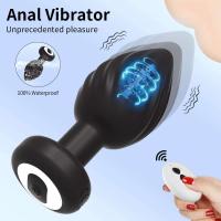 Leten Vibrador Anal 10 Velocidades Control Remoto Masajeador Prostatea - details 0
