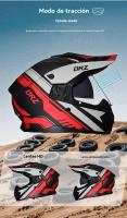 cascos de moto mujer hombre aire libre trail rally seguro Equipo Protector - details 1