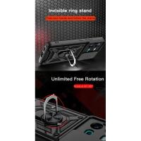 KEYSION Funda protectora a prueba de golpes V25 5G V25e, anillo de protección de lente de cámara deslizante, soporte para teléfono, cubierta trasera para VIVO X80 Lite - details 4