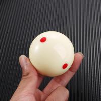 Para jugadores, piscina estándar, rojo, 6 puntos, 57,2mm, práctica, taco de billar, pelota de billar, pelota de taco de entrenamiento - details 3