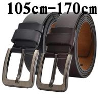 CEXIKA-Cinturón de Cuero Autentica para hombre, 2023, 140, 150, 160 cm, de gran tamaño, de diseño de lujo, de alta calidad - details 1