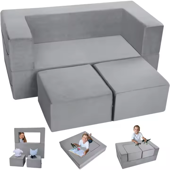 Brillan en la Oscuridad, sofá plegable para niños infantil, sillones infantiles, sofá infantil modular para - 1