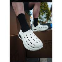 Zapatillas de EVA antideslizantes para hombre, zapatos con agujeros para exteriores, deportes simples de verano, playa al aire libre - details 12