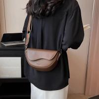Bolso de Mano con Tapa Abatible de Color Sólido Bolso Ancho para Hombro con Correa para Mujer - details 12