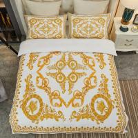 Juego de Ropa de Cama Nórdica de Lujo 3D Funda de Edredón Suave de Jacquard Estilo Europeo - details 2