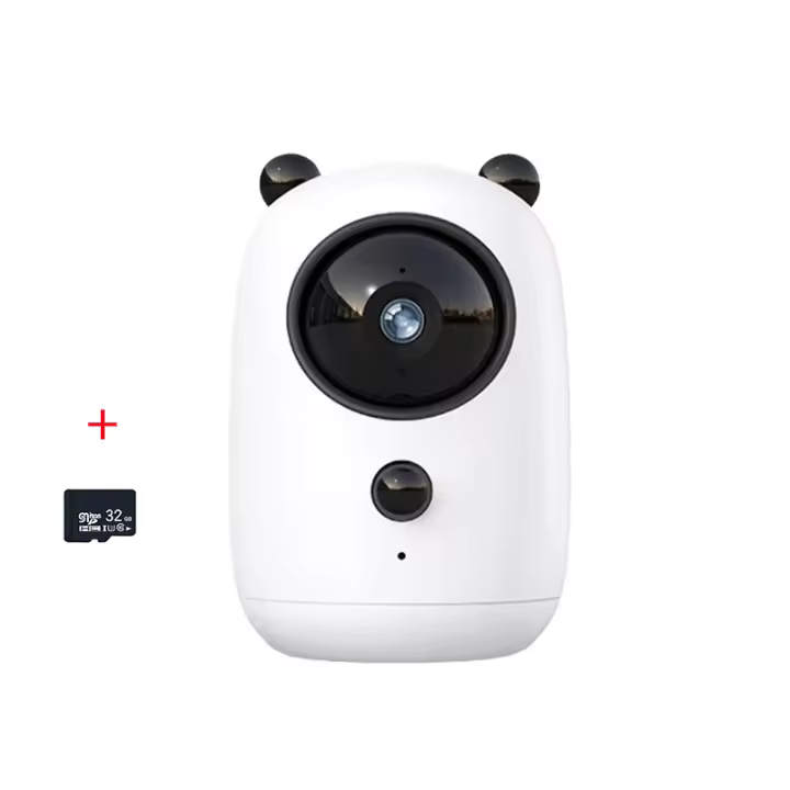 Cámaras de vigilancia wifi doméstico inalámbrico WIFI Internet remoto inteligente Visión nocturna interior 360 grados alarma vigilancia - 1
