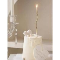 Velas Espirales para Pastel de Cumpleaños 6/12/48pcs Ideal para Bodas, Fiestas y Decoración de Tartas - details 0