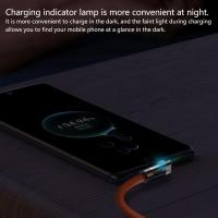 Cable de datos Usb tipo C de carga rápida de 120w y 6A, Cable de codo giratorio de 180 grados para juegos, Cable cargador de teléfono móvil para iPhone 11 y Xiaomi - details 1