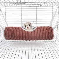 Jaula de hámster para dormir, hamaca, Hurón, túnel oculto, cálido, rata, animales pequeños, tubo de juego, columpio, cama colgante, nido, escondite, juguete - details 1