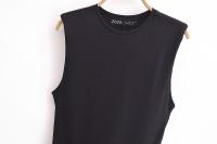 Vestido midi plisado TRAF 2025 sin mangas estilo veraniego elegante con cinturón y decoración drapeada para fiesta para mujer - details 3