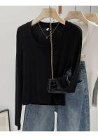 Camiseta De otoño Para Mujer, Ropa Para Mujer, Tops, camiseta, Top corto Para Mujer, camisetas Y2k Para Mujer, Ropa De Mujer, ropa femenina Traf - details 13