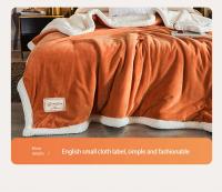 Manta de Invierno Gruesa y Cálida Forro de Cama de Lujo Manta de Sofá Cubierta de Cama Doble para Hogar - details 15