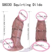 Empaque privado SEXY SXXY Multi-tipo Ultra Squirt Dildo Sucker Silicona Tacto de Piel Plug Anal Con Función de Eyaculación Para Hombres Sexo - details 15