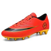 Novedades en 2025, zapatos juveniles de alta calidad con pinchos dorados, fútbol y unisex para hombre. - details 1