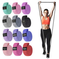 Banda de bucle de resistencia larga para ejercicio de cuerpo completo, círculo de bucle de Fitness, bandas elásticas de Yoga Unisex, equipo de gimnasio de entrenamiento para el hogar - details 0