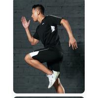 Traje de manga corta de secado rápido para hombre, ropa de fitness deportiva para correr al aire libre, LT311, Verano - details 15