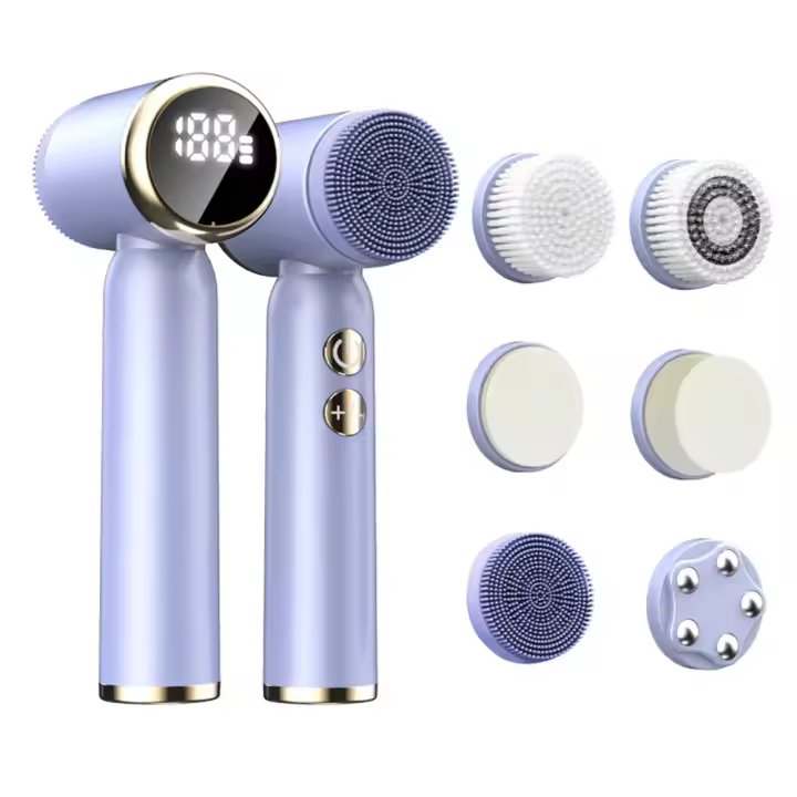 Cepillo De Limpieza Facial De Silicona, Limpiador Facial Impermeable, Eliminación De Espinillas, Acné, Poros, Rejuvenecimiento - 1