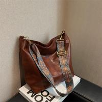 Bolso de Hombro Vintage para Mujeres Estilo de Lujo Bolso Cruzado de Cuero PU Bolso de Mensajero para Damas Bolso de Compras - details 7