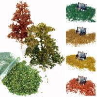 Hoja estática en miniatura para hacer paisajes, juego de guerra para jardín de hadas, mesa de arena, diseño de minihojas, 35ml por bolsa - details 0