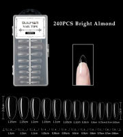 Puntas de uñas postizas de 240 unidades por lote/caja Herramientas de manicura de extensión rápida francesa Marca Clou Beaute - details 16