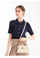 Bolso Cuadrado Pequeño a la Moda para Mujer, sencillo Bolso De Cuero De Vaca, Bo, 2023 - details 2