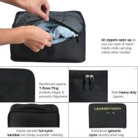 Bolsas organizadoras para maletas, 6 piezas, impermeables, incluye cubos de embalaje, 3 bolsas de compresión - details 26