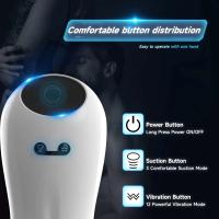 Leten masturbador masculino automático, vibración de succión, masturbador de succión Oral, Juguetes sexuales al vacío de Vagina Real - details 4