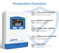 Anern Controlador Solar MPPT 40A 30A 20A 12V 24V con Pantalla LCD Regulador de Carga de Varios Modos Soporte para Sistema Solar - details 6