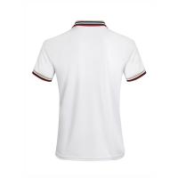 Camisa Polo De Algodón Transpirable Para Hombre Verano Estilo Casual Oficina Moda Marca Manga Corta Top Striped Calidad Superior - details 8