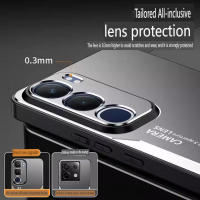 Funda de teléfono para Vivo Y19s, funda protectora de cámara esmerilada de metal de lujo, parachoques suave de TPU, parte trasera dura - details 3