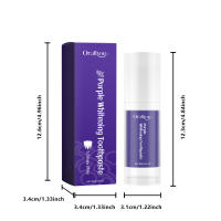 Purple refresca el blanqueamiento bucal, elimina las manchas amarillas, limpia y cuida la pasta de dientes - details 0